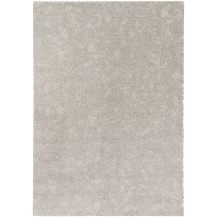 Highland Dunes Lutterworth Light Grey/White Rug Wayfair.co.uk